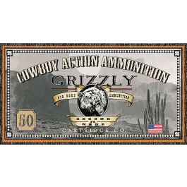 Grizzly Grizzly Cowboy Action .38 Special 158gr Semi-Wadcutter 50rd Brass Case GC38SP7 815152011329