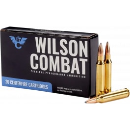 Wilson Combat Wilson Combat A22365SBT 223Rem 65 GR Sierra GameKing Spitzer Boat Tail 20 Per Box