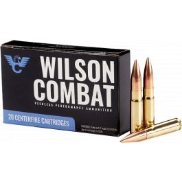 Wilson Combat Wilson Combat 300 Blackout 220 Gr Hollow Point Boat Tail 20 Round Brass