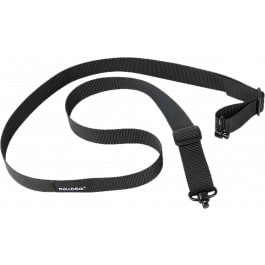 Bulldog Bulldog BD830 Two Point Gun Sling Black, Deluxe Locking Swivels, Poly Oxford Nylon Construction.