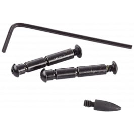 Wilson Combat Anti-Walk Pin Set AR-Platform Black, Fits Standard USGI .154" Diameter Pin Receivers.