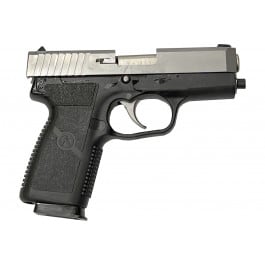 Kahr CW9 9mm Compact Pistol, 3.6" <em>Barrel</em>, 7+1 Capacity, Matte <em>Stainless</em> <em>Steel</em> Slide, Black Polymer Frame