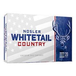 Nosler Nosler Whitetail Country 308 Win 150gr Solid Base Soft Point 20rd Brass Case