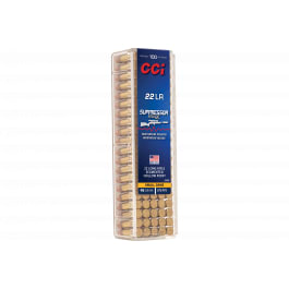 CCI CCI 22SMX Suppressor Max 22LR 45 GR Segmented Hollow Point 100 Per Box/50 Case - 100rd Box