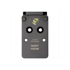 Night Fision Trijicon RMR and <em>Holosun</em> <em>507C</em> Optics Mounting Plate For Glock MOS Pistols - GLK-OP-RMR-FSMOS
