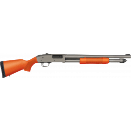 Mossberg 590A1 Pro 50791 Shotgun 12 Gauge 18.5" 6-Rd Pump Optics-Ready Heavy-Walled Barrel Orange/Grey