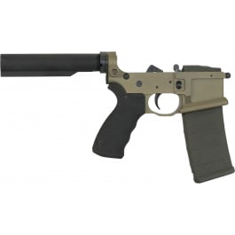 Franklin Armory Libertas Built Lower Receiver 0020009BLK Rifle Multi-Caliber Billet 7075-T6 Ambi QD Mounts