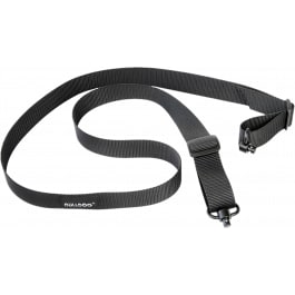 Bulldog Bulldog BD832 Deluxe Two-Point Rifle Sling Black, Deluxe QD Push Button Swivels, Poly Oxford Nylon.