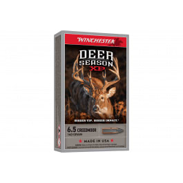 Winchester Winchester Deer Season XP 6.5 Creedmoor 140gr Extreme Point Polymer Tip Brass Case 20 Rounds