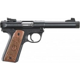 Ruger Mark IV 22/45 40192 Pistol 22 LR 5.5" Threaded Barrel 10rd Semi-Auto Engraved Walnut Grips Collectors