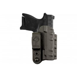 DeSantis Gunhide Slim-Tuk IWB Kydex Holster Fits S&W Bodyguard 2.0 Ambidextrous, Adjustable Tension, Black.