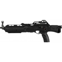 Hi-Point 4595P 4595P 9+1 14.95" Black Threaded Barrel, Black Powdercoat Polymer Receiver w/Picatinny Rail, No Brace, Rear Picatinny Rail, Black Plastic Grip