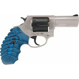 Taurus 856 Defender TORO 2-856P35VZ16 Revolver .38 Special +P 3" Barrel 6rd DA/SA Optics-Ready Blue/Black VZ Grips Stainless