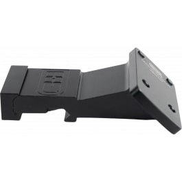C&H 45 Degree Offset Picatinny Mount for Holosun 407K / 507K, Red Dot Optic Mount, Black