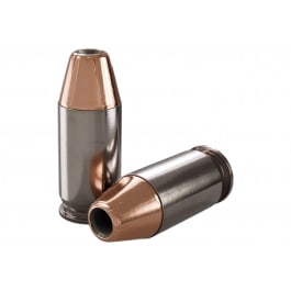 Underwood Ammo XTP .45 ACP +P 185gr Jacketed Hollow Point 20 Rounds Nickel-Plated Brass Case.