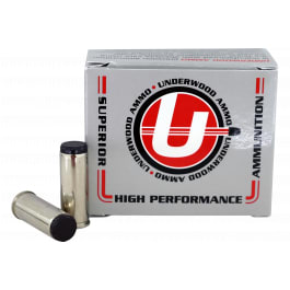 Underwood 45 Colt 225gr Hard Cast Wadcutter Ammunition - 20 rounds