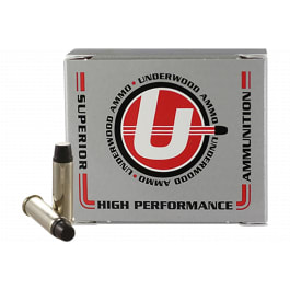 Underwood Ammo Underwood 38 Special +P 158gr Hard Cast Keith Ammunition - 20 rounds