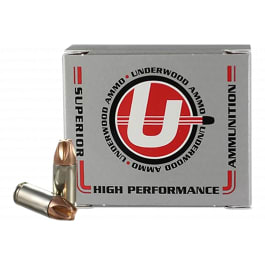 Underwood Ammo Underwood Ammo Xtreme Defender 9mm Luger 68gr Monolithic Solid Ammunition - 20 rounds - 863