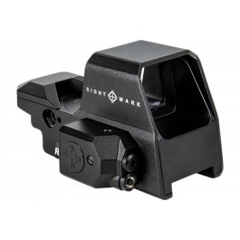 Sightmark Ultra Shot R-Spec Reflex Sight, SM26033R, 1x, 4-Pattern Red/Green Reticle, 33x24mm Lens