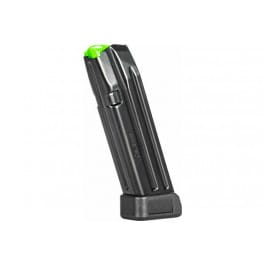 Mec-Gar Glock 17 Magazine MGG172003A 9mm Luger 20-Round Black Steel Fits Glock 17 Platform.