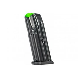 Mec-Gar Mec-Gar Glock 19 Magazine MGG191000A 9mm 10-Round Anti-Friction Black Steel Compatible With Glock 19