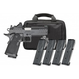 Springfield Armory 1911 DS Prodigy AOS 9mm 4.25" Optics-Ready Pistol, Black, 10+ Rounds, Viridian RFX11, Gear Pac