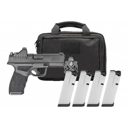 Springfield Armory Hellcat Pro OSP HCP9379BOSPLC-PAC Pistol 9mm 3.7" 10-Rd Optics-Ready Black Adaptive Grip