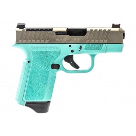 GForce Arms GF9 Rapture GF932512RN Pistol 9mm 3.25" 12+1 Semi-Auto Optics-Ready Robin Egg Blue Frame