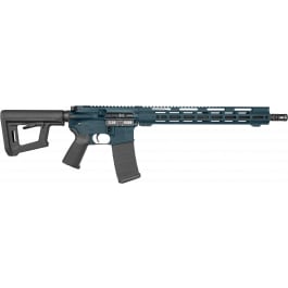 Diamondback Firearms DB15 Carbon DB1717K252 Rifle, 5.56 NATO, 16" Barrel, 30+1, Semi-Auto, Jesse James Blue, 15" M-LOK, Threaded Barrel.
