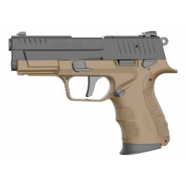 Retay RXP22 FDE/Black 4" .22 LR Pistol, 13-Round, Double/Single Action, Threaded Barrel, Optics-Ready.