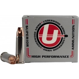 Underwood Ammo Underwood Ammo Xtreme Defender .38 Special +P 100gr Copper Solid Monolithic 20rd Nickel-Plated Brass.
