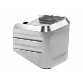 Cross Armory Cross Armory CRG+0MEG19SV Magazine Extension for Glock 19/23/32 GEN1-5 9mm/.40 S&W/.357 SIG +0 Silver Aluminum