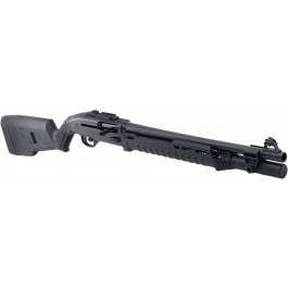 Langdon Tactical Tech LTT1301 Beretta 1301 Tactical Shotgun, 3" 7+1, 18.50" Black Oxide Heat Shield Barrel, Black Aluminum Receiver, Black Magpul Polymer Stock - LTT1301HZFRMBLK