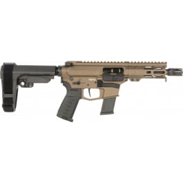 CMMG CMMG Banshee MKG 45A150F-MB Pistol .45 ACP 5" Barrel 13rd Radial Delayed Blowback Midnight Bronze Threaded