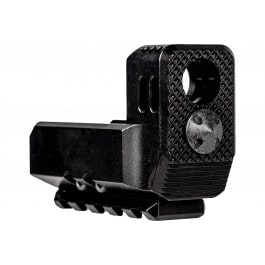 TAPCO Tapco TAP22007 Compensator for Glock 17, 9mm, Black Stainless Steel, Fits Gen 3 with Accessory Rail.