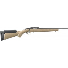 Ruger American Rimfire 8358 Rifle .22 LR 16" Threaded Barrel 10-Round FDE Synthetic Stock Bolt Action