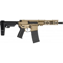 CMMG Banshee Mk4 30AF20ACT Pistol .300 BLK 8" 30+1 Semi-Auto Coyote Tan Threaded Barrel RipBrace