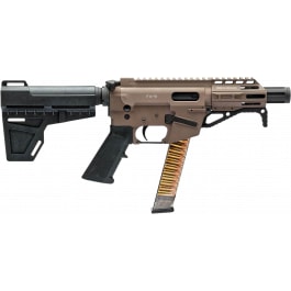 Freedom Ordnance Freedom Ordnance FX9P FX9P4-FDE 9mm Luger Pistol, 4" Barrel, 31+1, Semi-Auto, Flat Dark Earth, KAK Shockwave Brace.