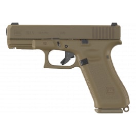 Glock 19X V G19X UV1950701X Pistol 9mm 4.02" 10+1 Semi-Auto Coyote nPVD Slide Glock Night Sights