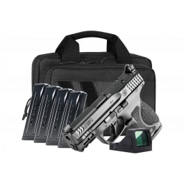 Smith & Wesson M&P9 M2.0 Compact 14781 Pistol 9mm 3.6" Barrel 15-Rd Striker-Fired Optics-Ready, No Thumb Safety.