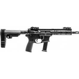 Alpha Foxtrot AFMG9 AA08X1HXX-XABK20 Pistol 9mm Luger 7.5" 20+1 Blowback Threaded Barrel M-LOK Rail SB Brace.