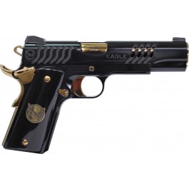 Iver Johnson Eagle Onyx G2 EAGLEONYX Pistol 45 ACP 5" Barrel 8+1 Single-Action Polished PVD Finish