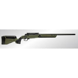 Savage Arms 32636 110 Core Predator Full Size 10+1 22" Medium Heavy Fluted Barrel, Arca Rail Forend, Hunter Green AccuStock w/AccuFit V2 Synthetic Stock, Left Hand