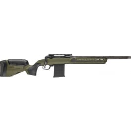 Savage Arms 32660 110 UltraLite Predator 10+1 18" Carbon Fiber Barrel, Arca Rail Forend, Hunter Green AccuStock w/AccuFit V2 Synthetic Stock, Right Hand