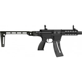 Retay RA1522, .22LR, Semi Automatic Pistol,  Aluminum MLOK Handguard, Flip Up Sights, 8" Barrel, 25rd Magazine, Black