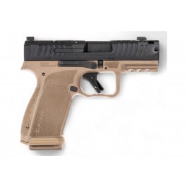 Canik HG8328DM-N Mete MC9 Prime 17+1 3.64" Compensated Barrel, Steel Optic Ready/Serrated Slide, Polymer Frame w/Picatinny Rail, Textured Grip