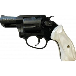 Charter Arms Undercover Lite 13822 Revolver 38 Special 2" Barrel 5-Shot DA/SA Black White Pearlite