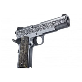 Dickinson Adam 1911 DKSN45OBP Pistol 45 ACP 5" Barrel 8+1 SAO Black Steel Frame Serrated Slide