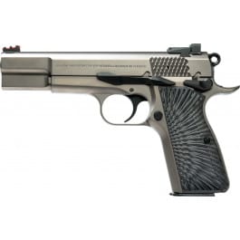 Tisas Regent BR9 Sport 12500025 Pistol 9mm 4.67" 15+1 SA Nickel G10 Grips