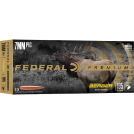 Federal Federal BackCountry Elite Hunter 7mm PRC 195 Gr Boat Tail Hollow Point 20-Round Box Brass